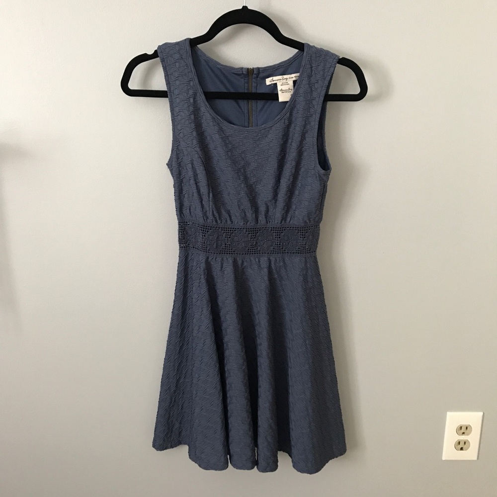 Blue dress